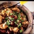 Гювечета с пилешки дробчета и гъби
