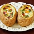 Изгрев в Айдахо – пълнени картофени лодки