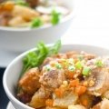 Свинско задушено със зеленчуци