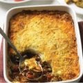 Мусака с пилешки дробчета