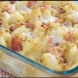 Бързи макарони с шунка