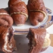 Кифлички с течен шоколад и кокос