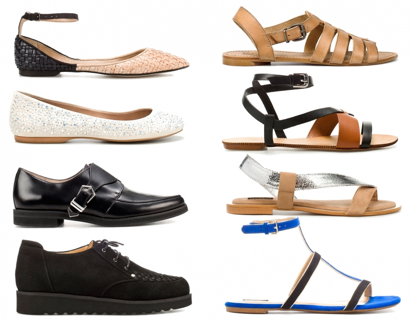 Пролетно-лятната колекция обувки на Zara 