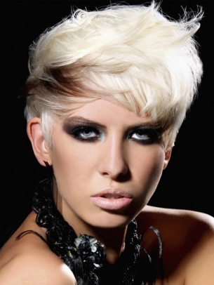 creative short hairstyles 2012