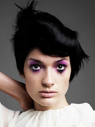 creative short hairstyles 2012