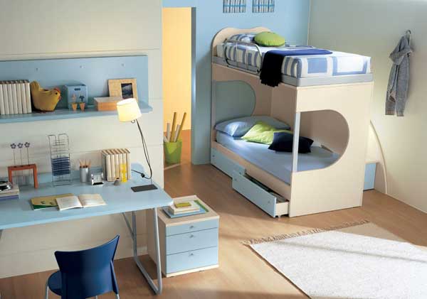 ДЕтска стая с двуетажно легло 22