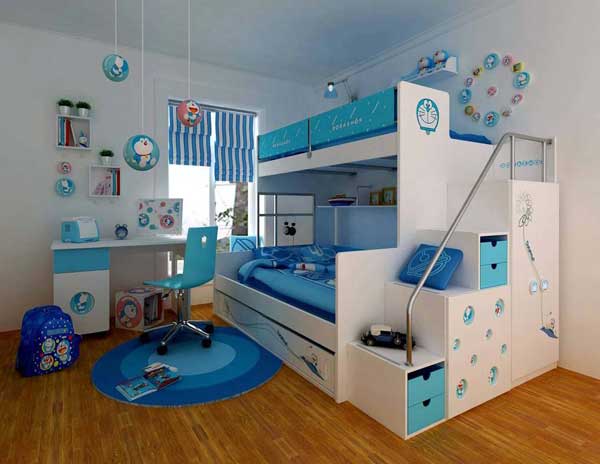 Детска стая с двуетажно легло 24