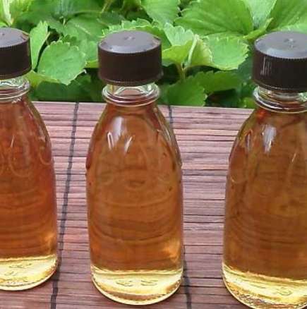 Лосион за почистване на лицето с ябълков оцет