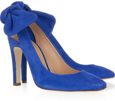 обувки в кобалтово синьо