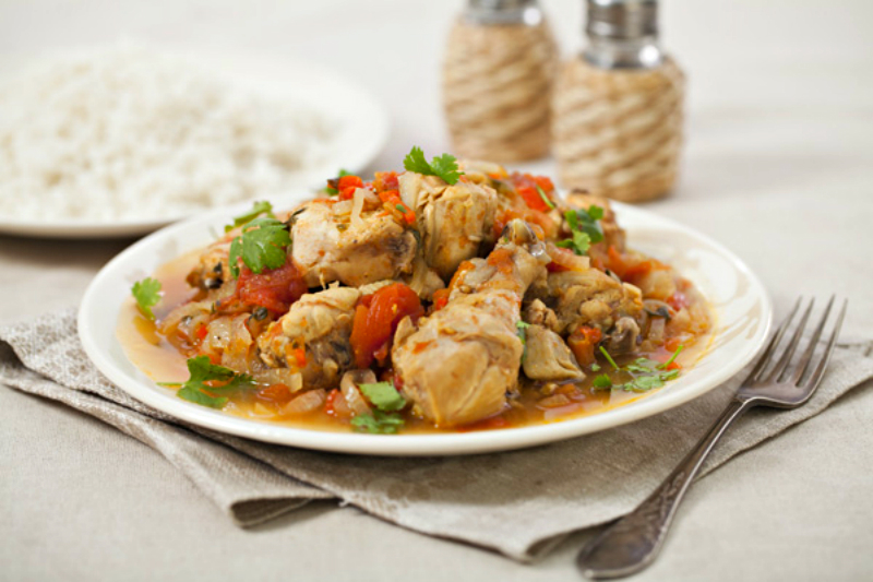 Чахохбили Из Курицы В Мультиварке Фото
