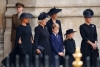 кралското семейство на погребението на Елизабет Втора