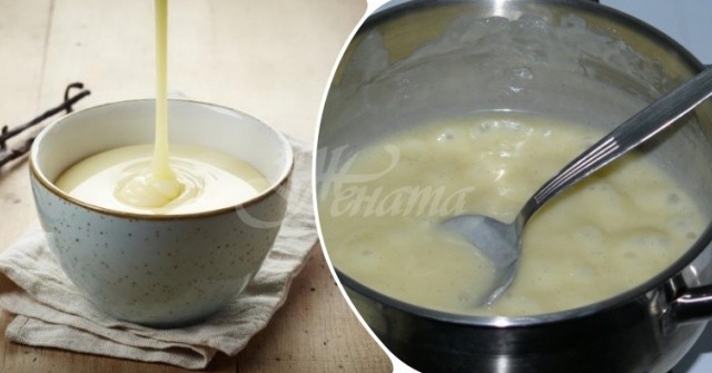 Домашно кондензирано мляко - пухкава вкусотия за нежни сладкиши или ...